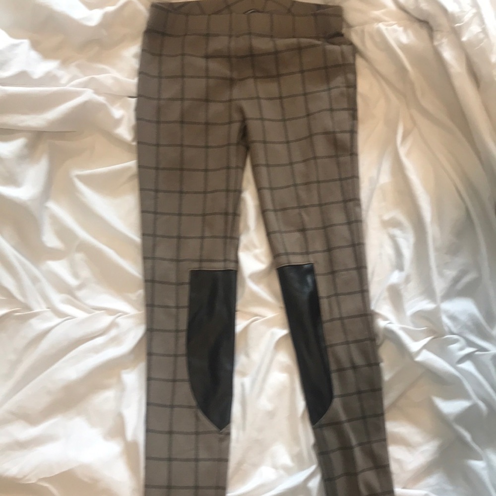 Fun plaid riding pants